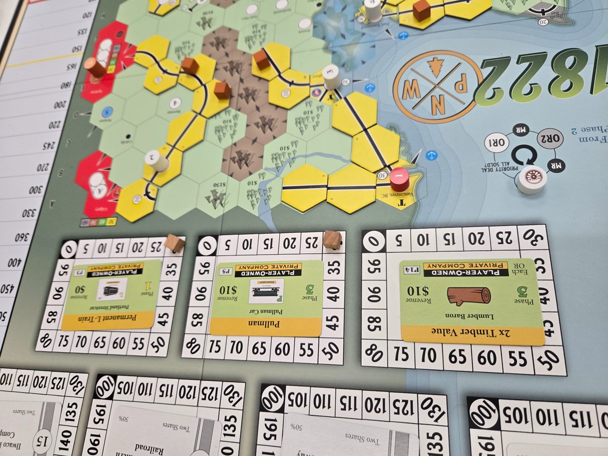 GameMadison's tweet image. 1822PNW at I'm Board Middleton.  Justin David Tim Dave and Rob.  Craziest private auction ever.  We called it after 7 hours with one or two rounds left.   Justin took it!