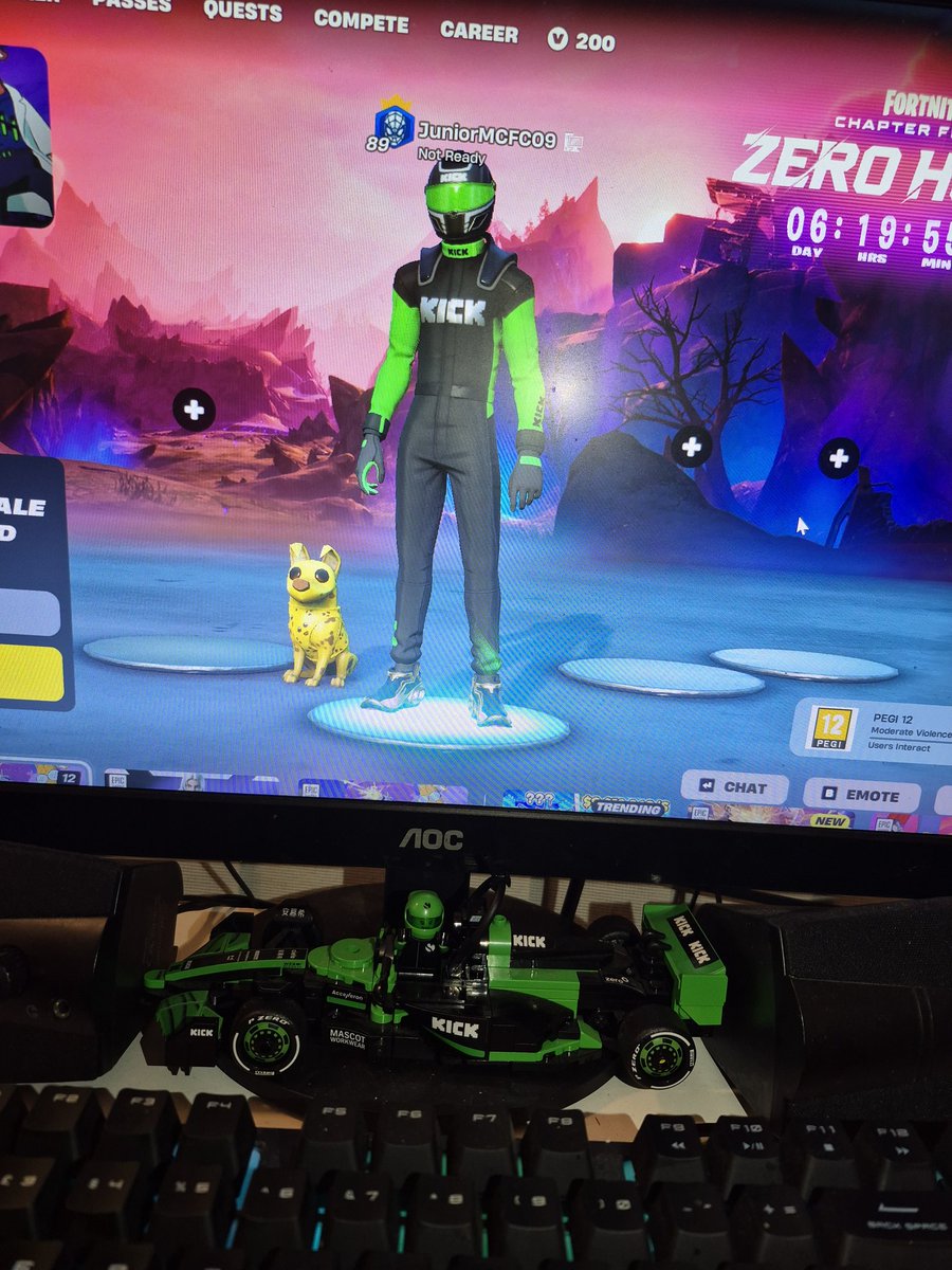 Juniormcfc09's tweet photo. @kick @KickCommunity @stakef1team_ks Loving The New @Fortnite Skin Goes Great With My @LEGO_Group Kick F1 Car
#kick #KickStreaming #kickf1 #lego #Fortnite https://t.co/841T52AHpB