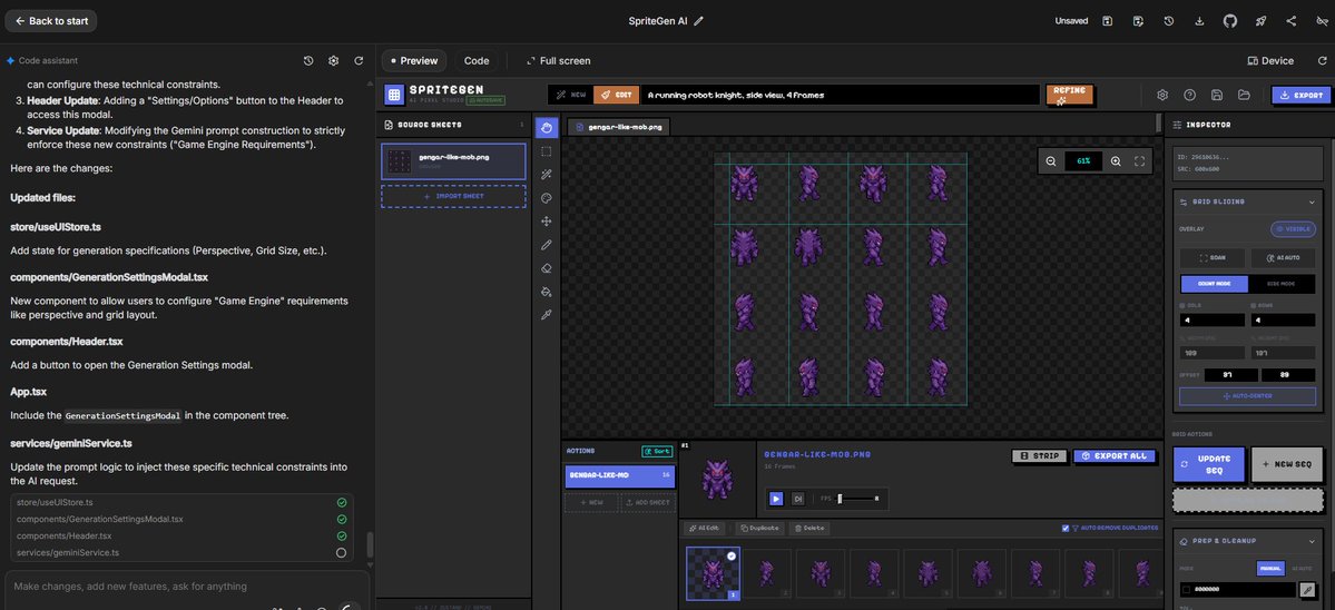 joaocoldstart's tweet image. ALMOST UNLIMITED GEMINI 3.0 PRO FREE CREDITS

Some of you may not know.. but if you go through aistudio.google.com/apps and access their &quot;Build&quot; (aka Vibe coder) tool, you can spend literally HOURS creating a new project and it won&apos;t hit any limit.

Once you have something…