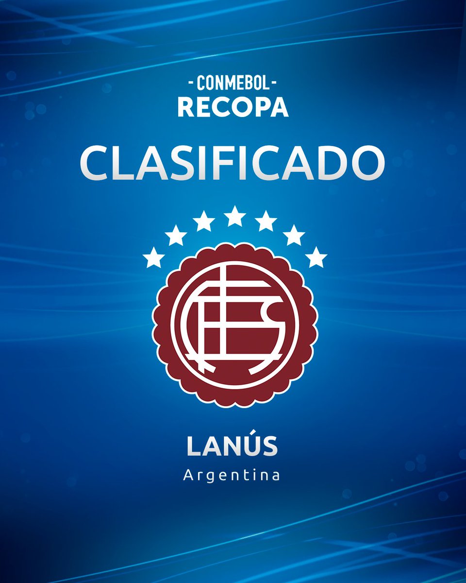 🇱🇻 ¡Clasificado! <a href="/clublanus/">Club Lanús</a> jugará la CONMEBOL #Recopa 2026