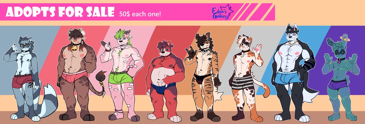 EDEN'S GALAXY ADOPTS pt. 3 ✨(emergency time)

This are mostly to help to help my dad with some of the debts he's struggling with and saving for collage that i have to pay in a week 

the rules are the same as always
-50$ each one
-I don't do Bids, so first come first served