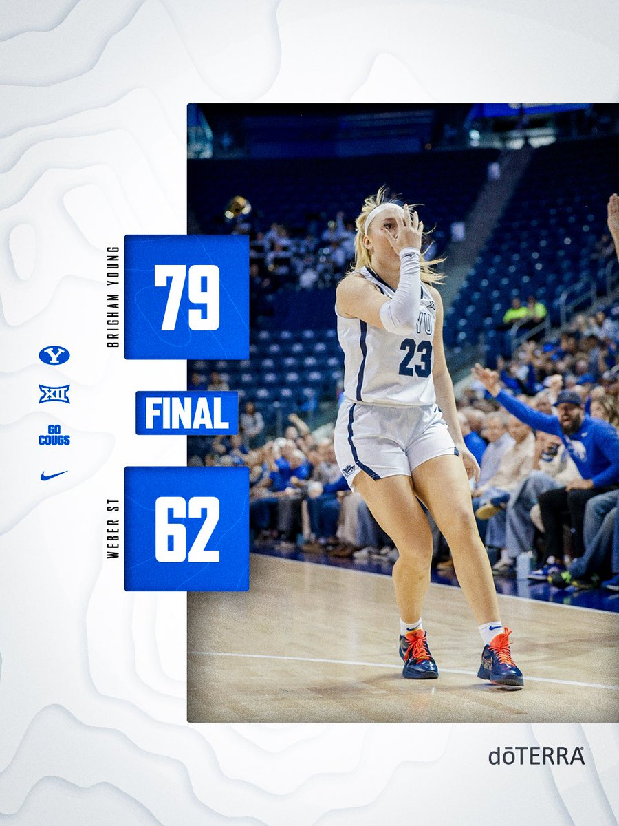 byuwbb's tweet image. THAT’S 6-0👊