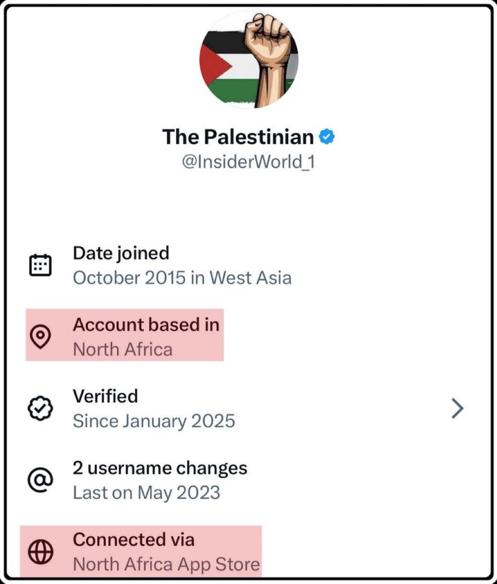 BREAKING: All of the most prominent “Palestinian” accounts are being exposed nonstop.