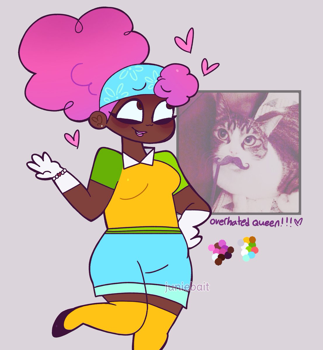 juniebait's tweet image. like 3 week old art #clonehigh