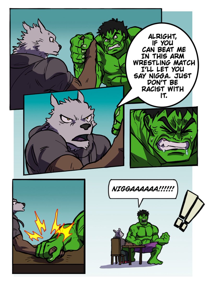 Chief30k's tweet image. Dog Nigga Meets The Hulk