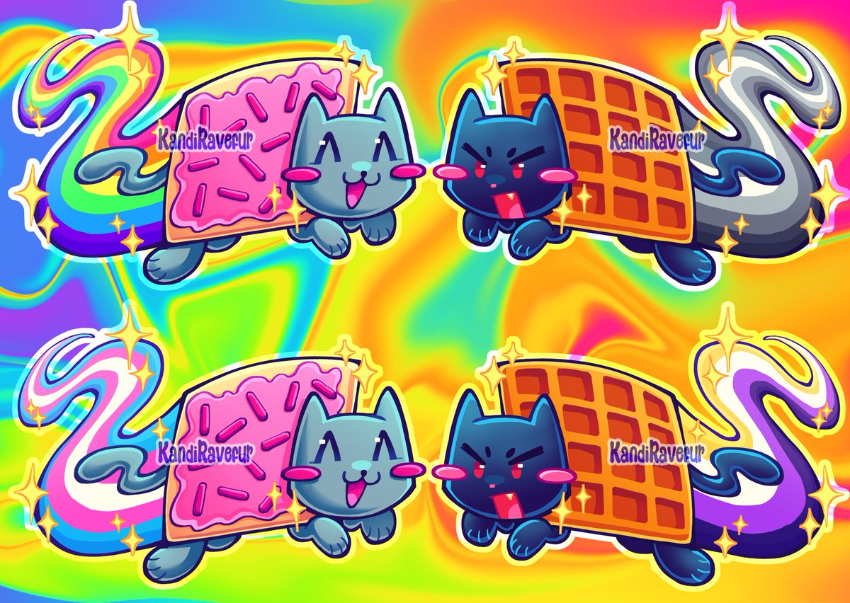 upcoming keychains :3 #nyancat