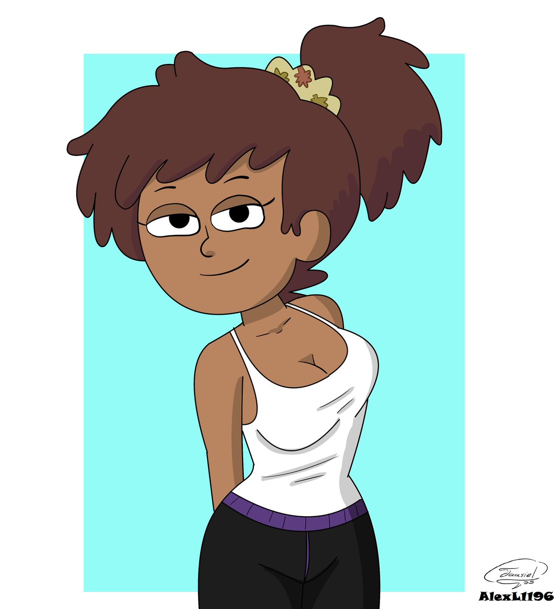 Adult Anne Boonchuy 😏💙🐸✨️

I don't usually draw many Amphibia characters, but I loved drawing adult Anne.😉

#Amphibia #AnneBoonchuy #myart #fanart #Drawing #digitalart