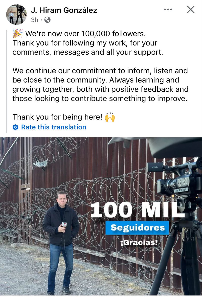 TCFC is grateful to be part of Telemundo’s local reporting.  
<a href="/HiramGonzalez29/">J. Hiram González</a> J. Hiram González Gracias por incluir a TCFC en su cobertura. Estamos agradecidos por sus espectadores.