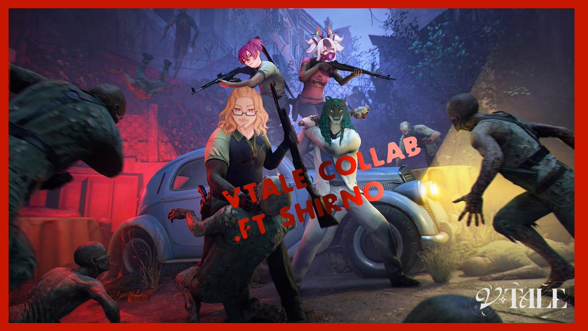 VTaleProtocol's tweet image. - ¡Nueva collab en Vtale!  😍

Vamos a destruir hordas de zombies y pasarla brutal, además estaremos acompañados del poderosísimo Shirno.

✨ ¡Vengan a vernos! ✨