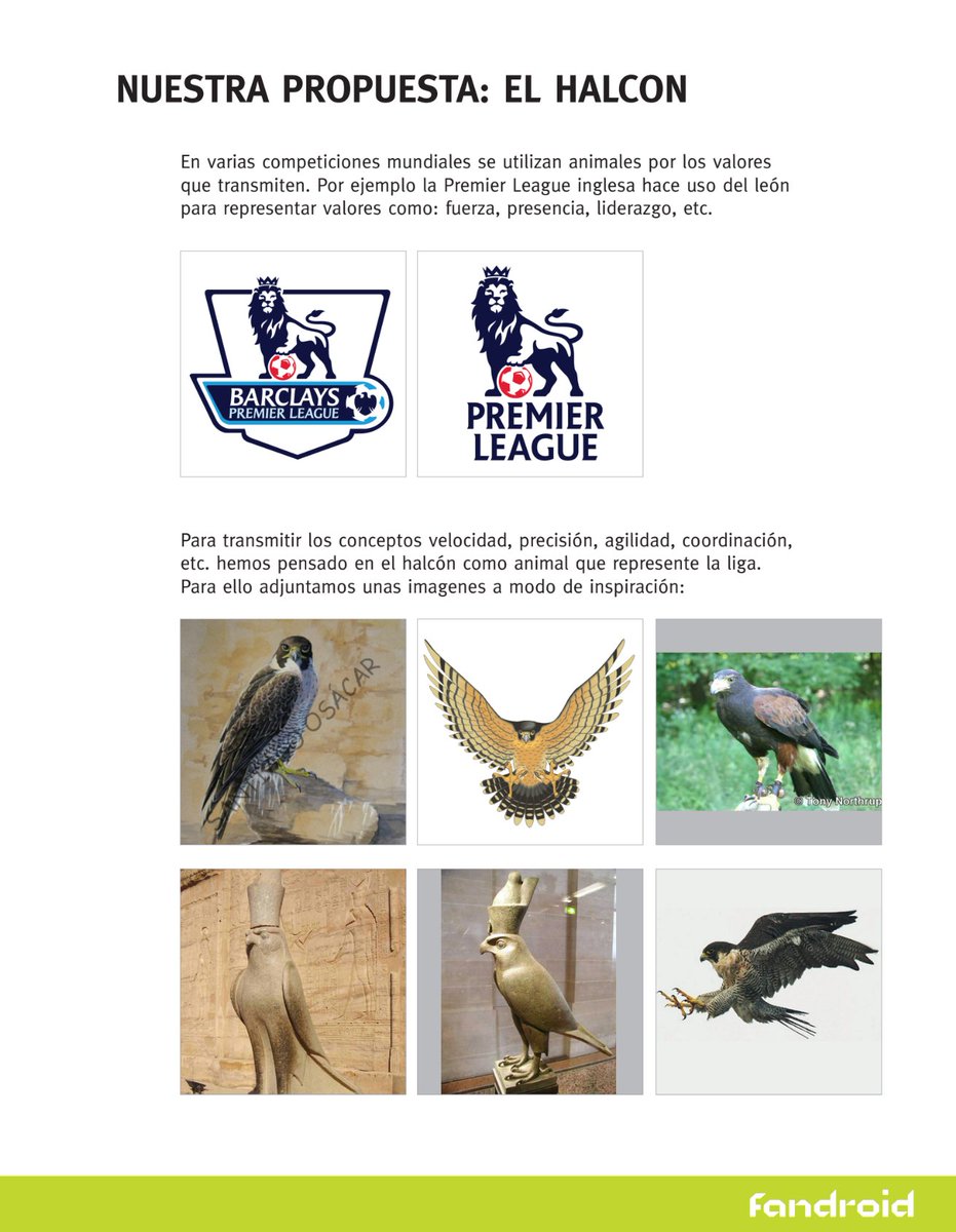 Página del briefing para la creación del logo de LVP en octubre de 2008. #MemoriesLVP