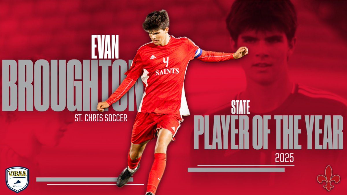 STCAthletics's tweet photo. Soccer
Congrats to our four VISAA All-State picks!
Evan Broughton - Player of the Year
Lukas Gordinier - 1st Team
Sutton Olesen - 1st Team
Cole Butler - 2nd Team
Jay Wood - Coach of the Year
(1/2)
Full Team List - https://t.co/qCKYYFTaPY
#StCVASoc
@804Varsity @TheRVASportsNet https://t.co/OqrCFzjdPs