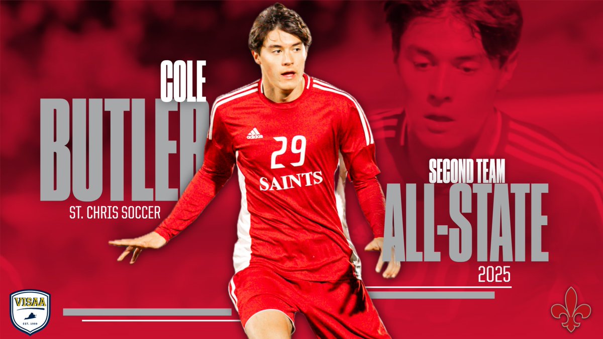STCAthletics's tweet photo. Soccer
Congrats to our four VISAA All-State picks!
Evan Broughton - Player of the Year
Lukas Gordinier - 1st Team
Sutton Olesen - 1st Team
Cole Butler - 2nd Team
Jay Wood - Coach of the Year
(1/2)
Full Team List - https://t.co/qCKYYFTaPY
#StCVASoc
@804Varsity @TheRVASportsNet https://t.co/OqrCFzjdPs