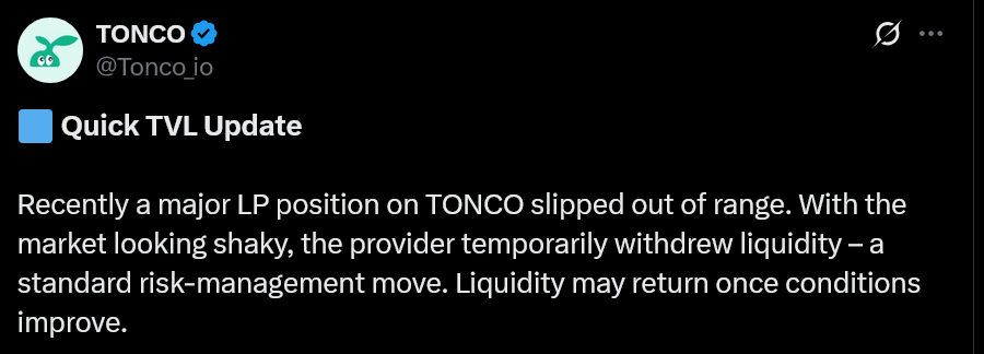 smartymetrics's tweet image. After @Tonco_io&apos;s TVL update, I built a full analytics dashboard to understand what&apos;s really happening with TON&apos;s first CLAMM DEX. 

12 months of data. $591M in volume. Here&apos;s what I found 👇

📊 THE BIG PICTURE

- All-time: $591M volume | 259K trades | 16.6K unique traders |…
