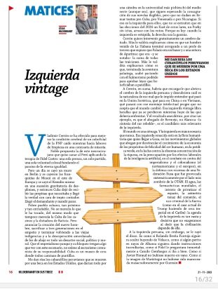 ensustrece's tweet image. En #Hildebrandt @ensustrece: la columna &quot;Matices&quot; de César Hildebrandt. Pueden leerla en hildebrandtensustrece.com