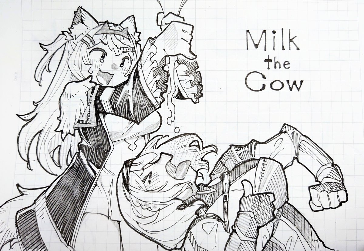 かわいい女の子を描きました。
#FWMCpix
#ノエラート 