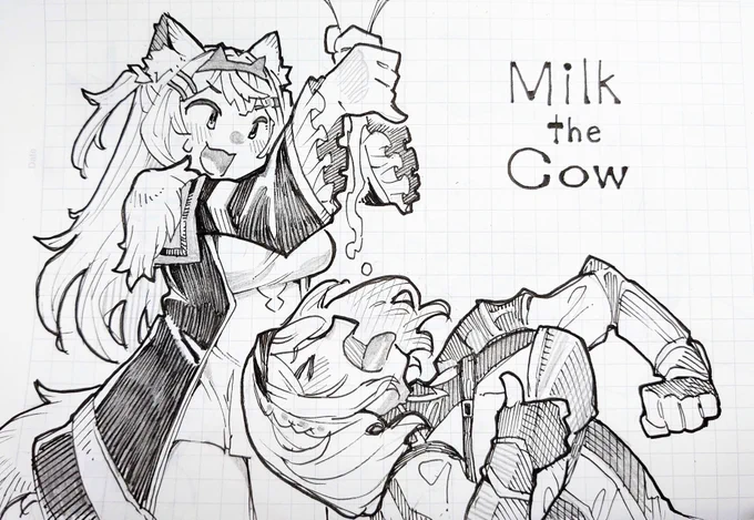 かわいい女の子を描きました。
#FWMCpix
#ノエラート 