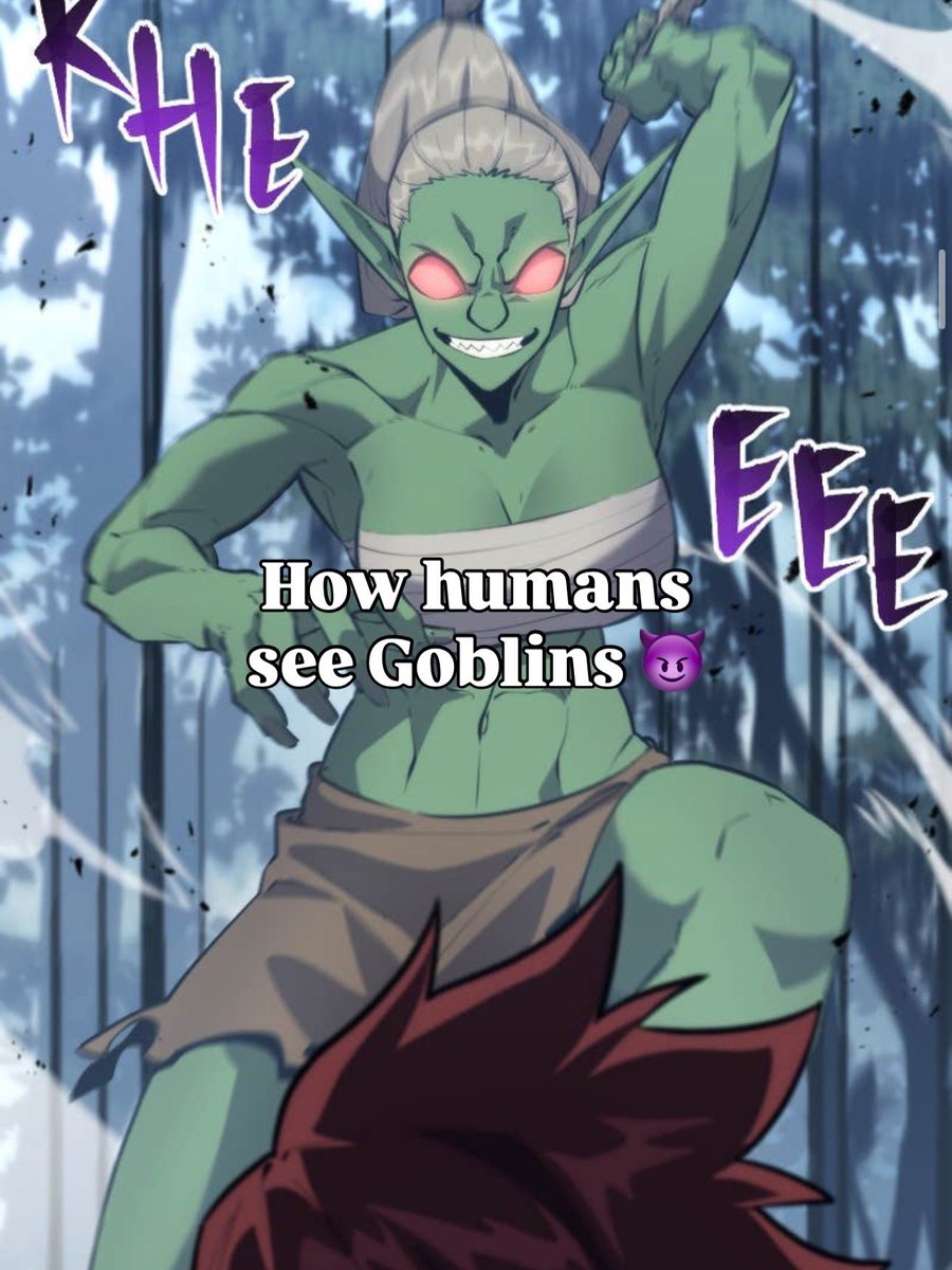 inspiredmangaka's tweet image. How humans see goblins vs how goblins see goblins.
_
First series: Blood System (link in bio)
Second Series: Just a Goblin (link in bio)
_
#webtoon #manhwarecommendation #isekai #manhwareccomendation