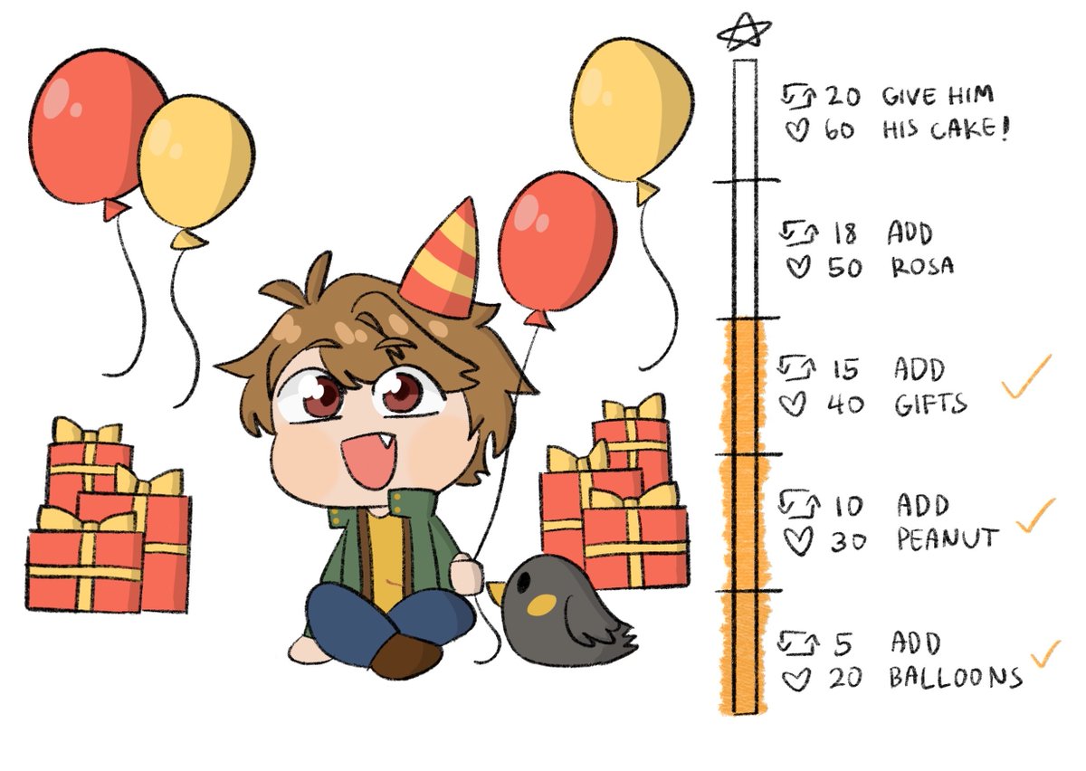 zakatao3's tweet image. the gifts have arrived! 🤩🎁

this is really starting to look like a party, but i think we need one more guest. let’s go and invite a special someone to surprise him!
#lukepearce #tearsofthemis