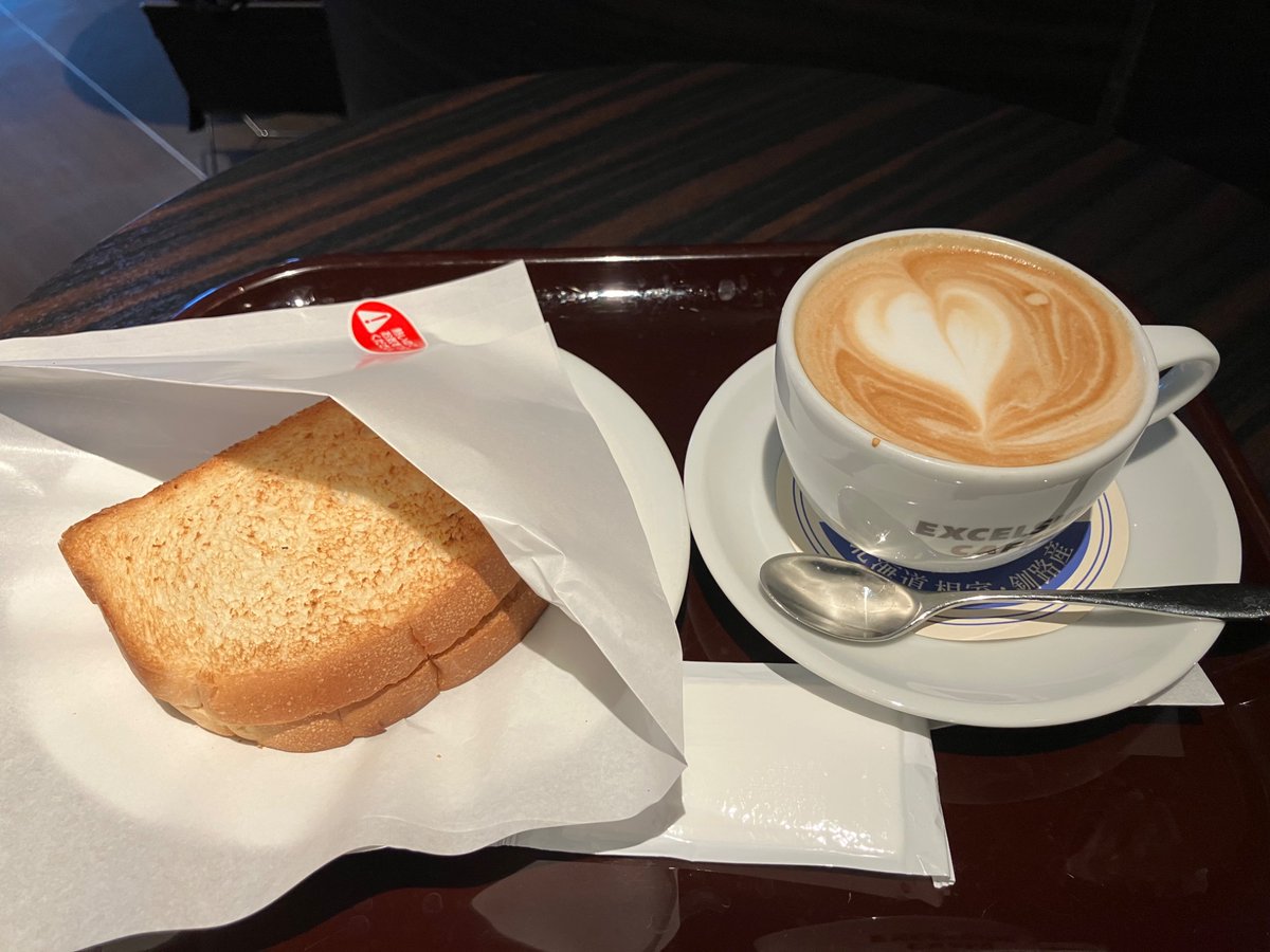 yuri_3017's tweet image. 今朝のモーニング😊
美味しい😋
#EXCELSIOR CAFE