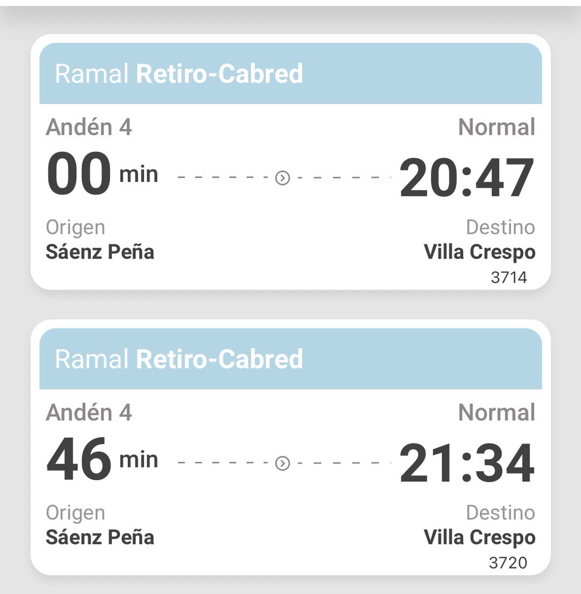 Es realmente la peor línea de tren de todas por amplia diferencia.