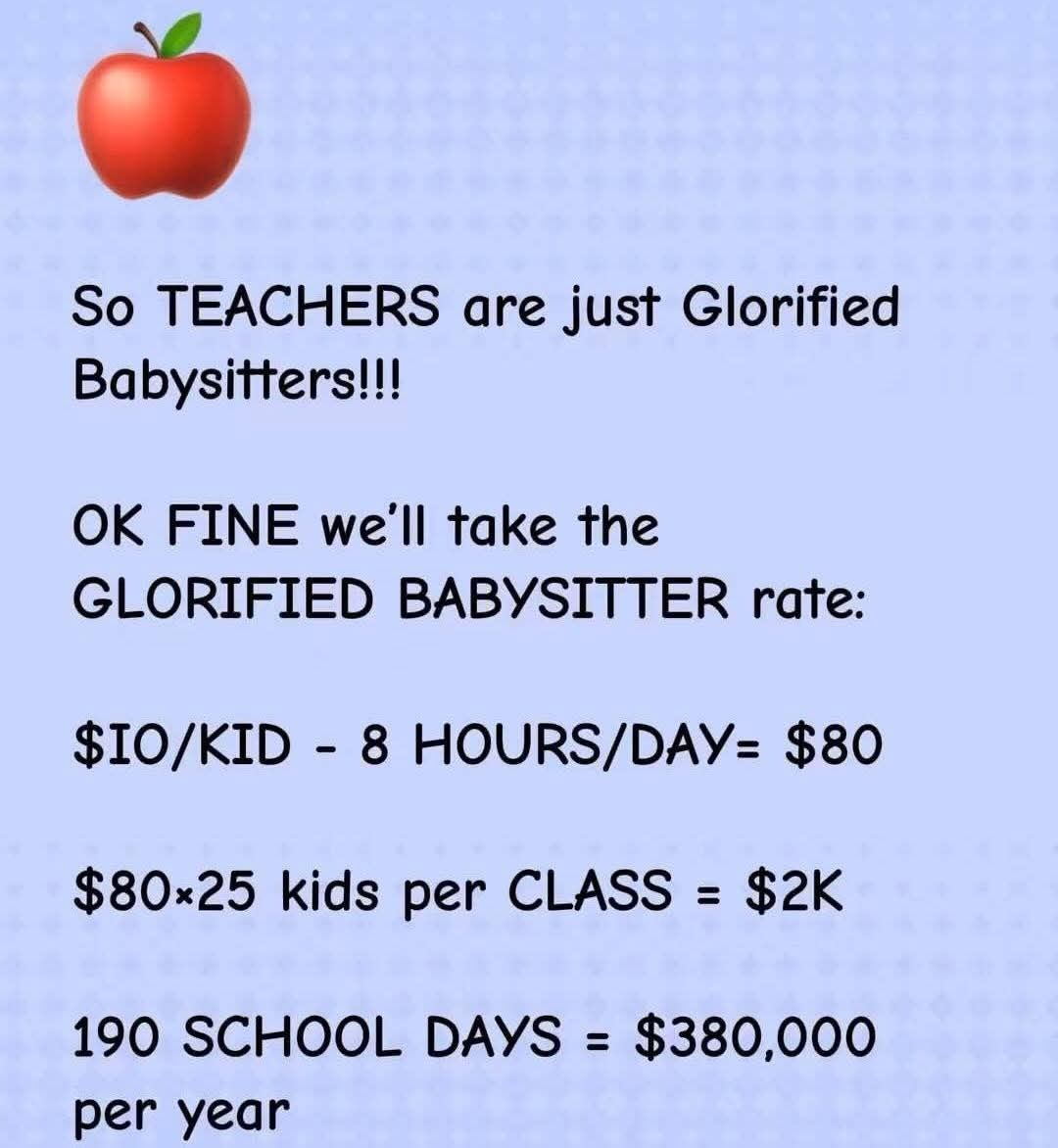 HelpATeacher's tweet image. Yup.