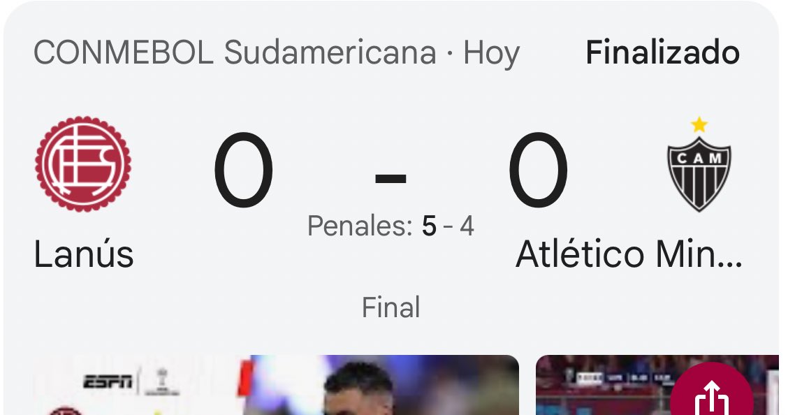 No mames que hoy se jugaba la final de la copa sudamericana.
Pinche torneo genuinamente no le importa a nadie