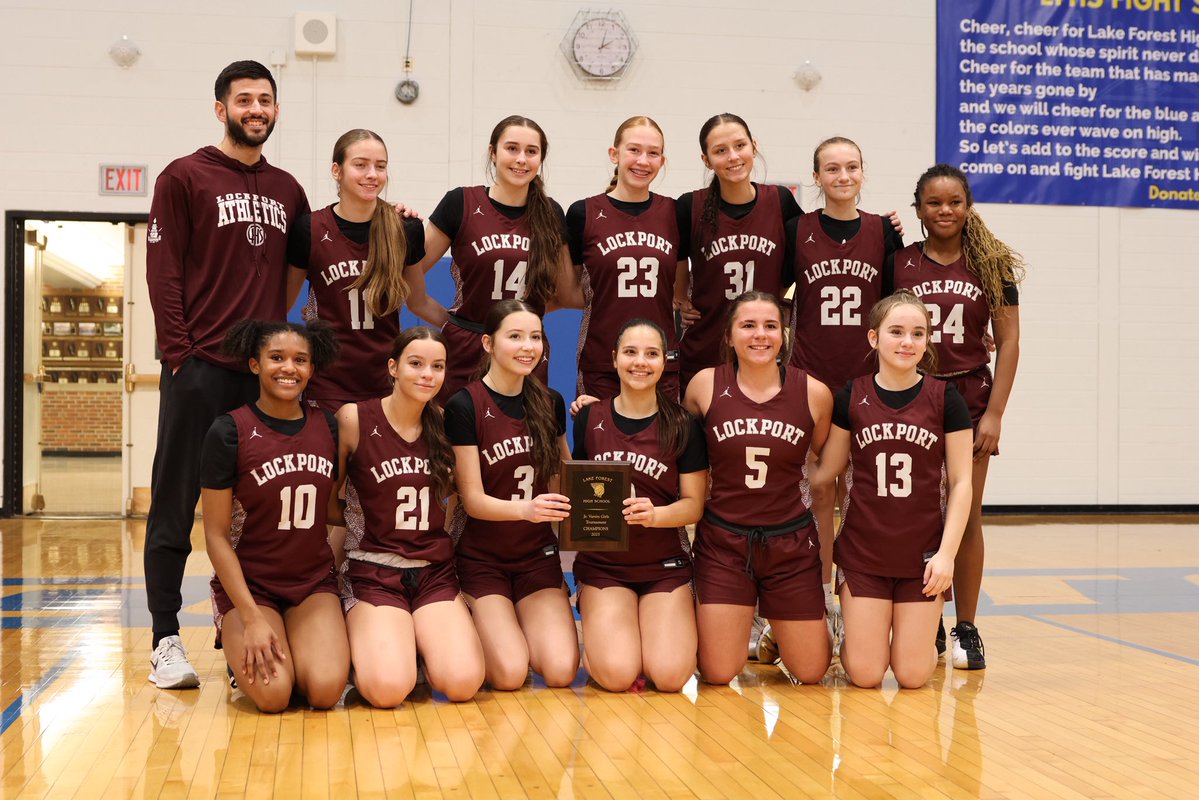 lthsgirlshoops's tweet image. Congratulations to JV Porters on winning the Lake Forest Thanksgiving tournament!

Thank you @LFHS_Scouts for hosting a well run tournament!