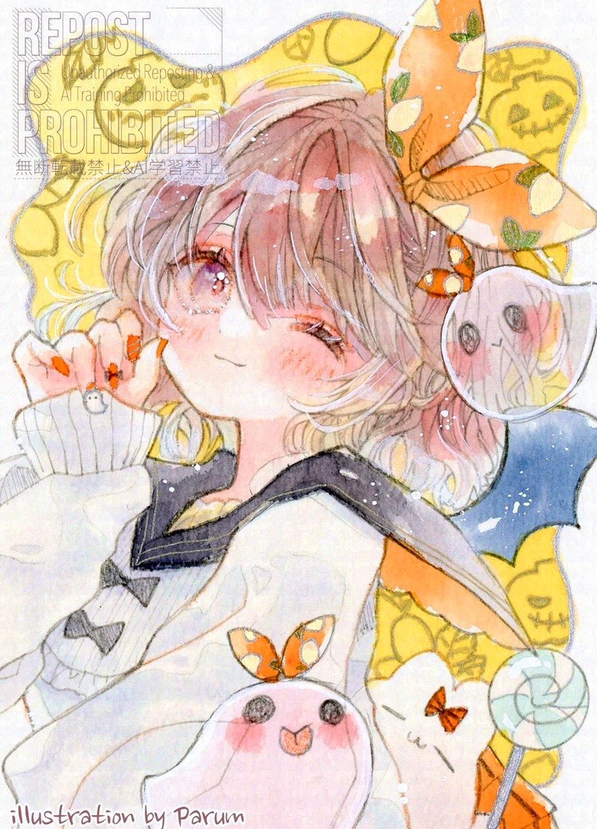 papapaparum's tweet image. #三連休はフォロワーさんが増えるらしい 
#絵柄が好みって人にフォローされたい 

最近は立体感のある箔にはまりつつ、水彩やコピックで楽しく絵を描いてます🌸
よろしくお願いします✧*