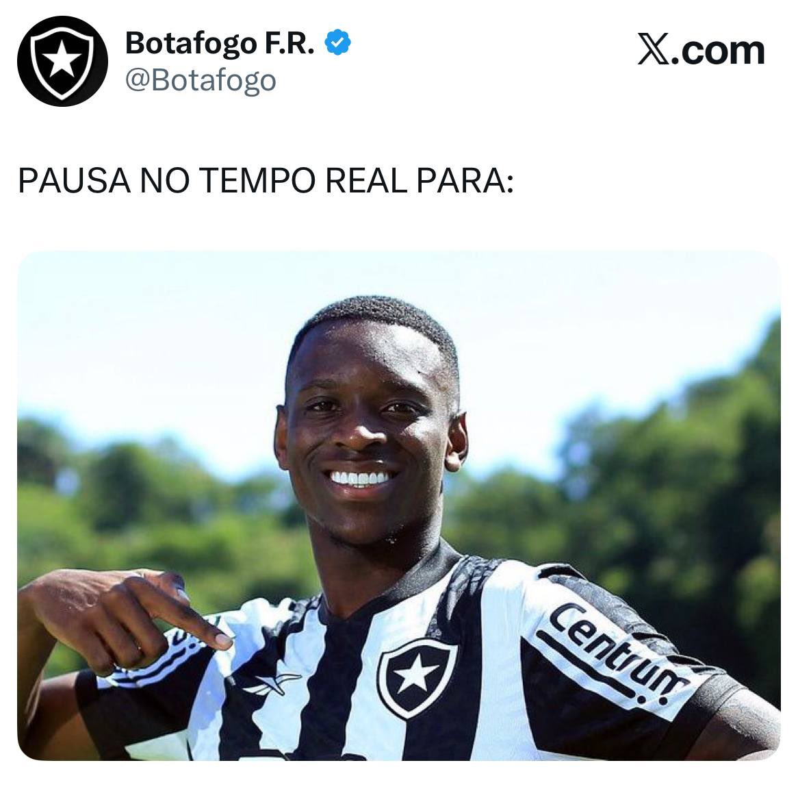 Botafogo deu uma zoada no Atlético