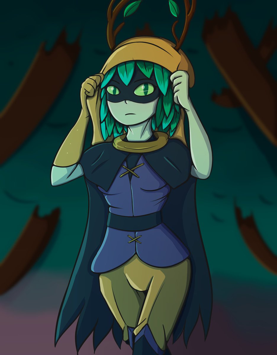 CrizDraws's tweet image. Huntress Wizard 
#fionnaandcake #huntresswizard #fanart