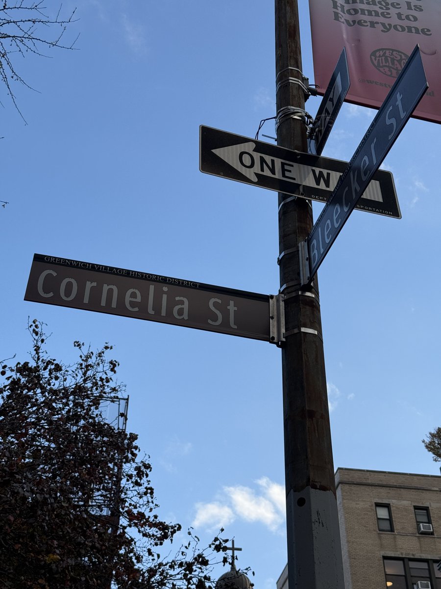 Certinfy's tweet photo. Look where I was today! #CorneliaStreet https://t.co/v5apDNYhZY