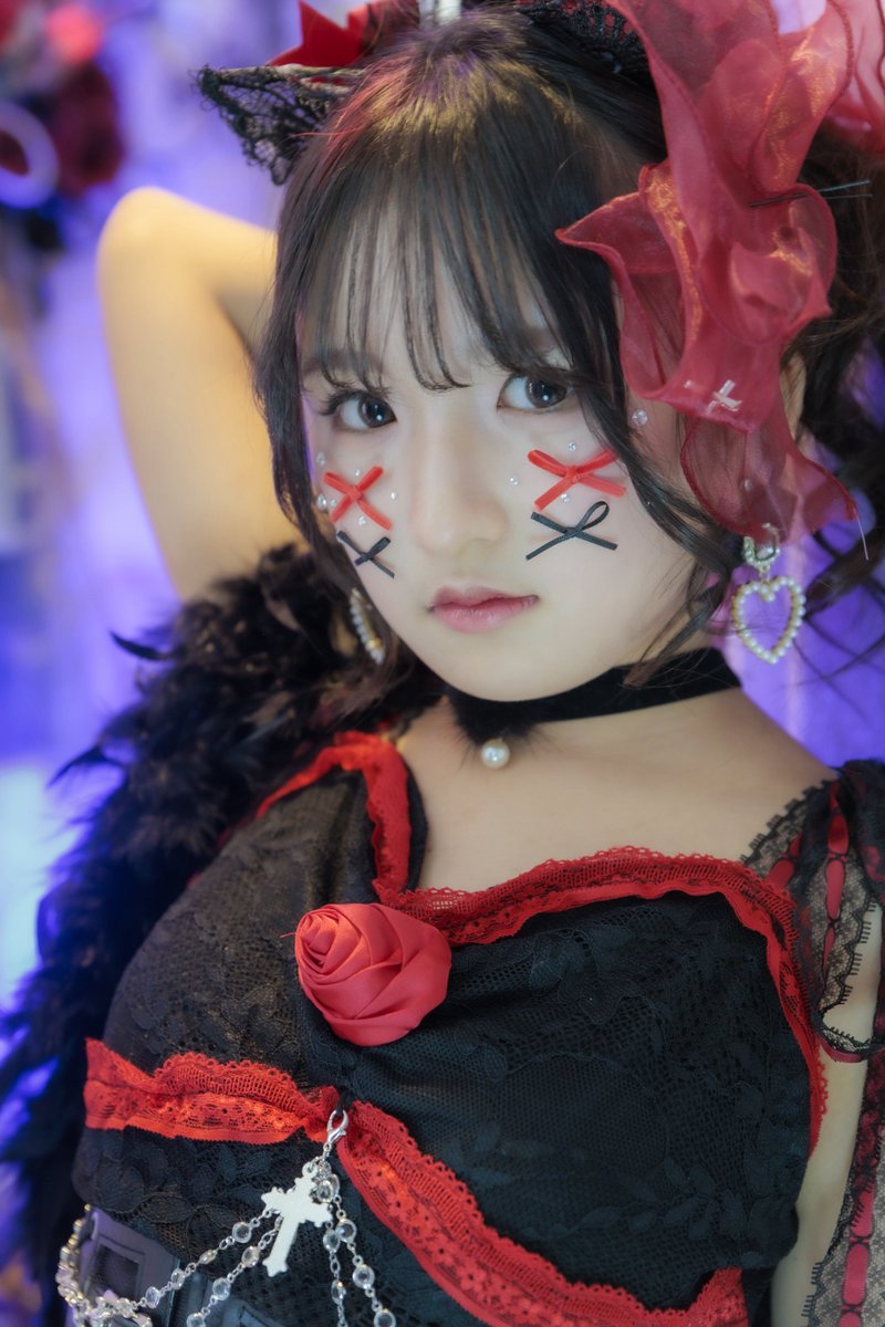 takaxo's tweet image. 2025/11/22
静岡県清水市
スタファン撮影会
咲來ちゃん feat.ガーリーエンジェル（小悪魔）
#ガーリーエンジェル 
#さくら部 
#js6 
まだ魅力引き出せてない自分がくやしいです