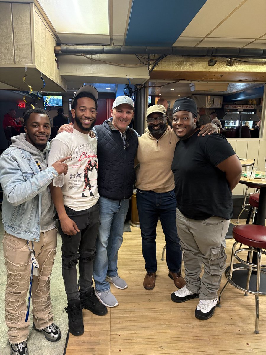 Great catching up with my former AU players. 

All Love!