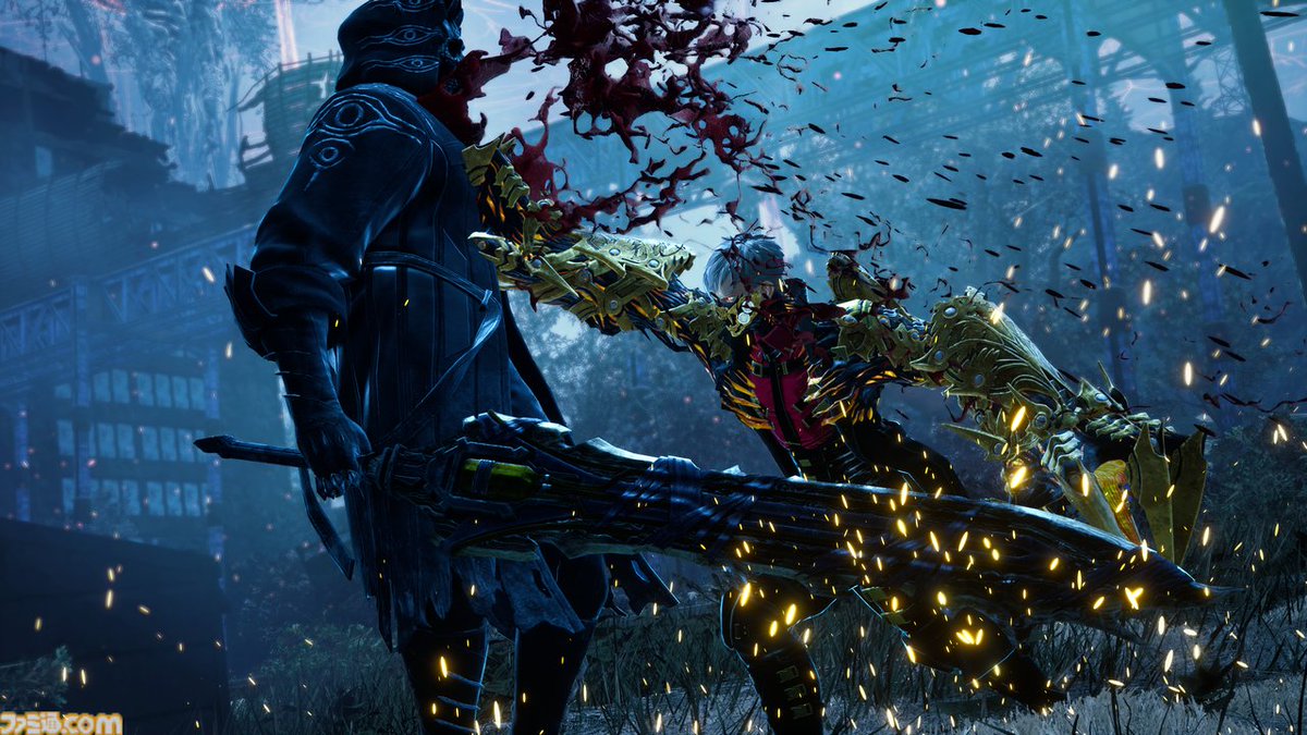 famitsu's tweet image. 『コードヴェイン2』アートからも物語を感じてほしい。前作にはなかった明るくカラフルな世界や印象的な“金継ぎ”について、アートディレクターの板倉耕一氏にインタビュー
famitsu.com/article/202511…

キャラクターカスタマイズは誰でも簡単にカッコイイ＆カワイイキャラを作れるように。

#CODEVEIN2