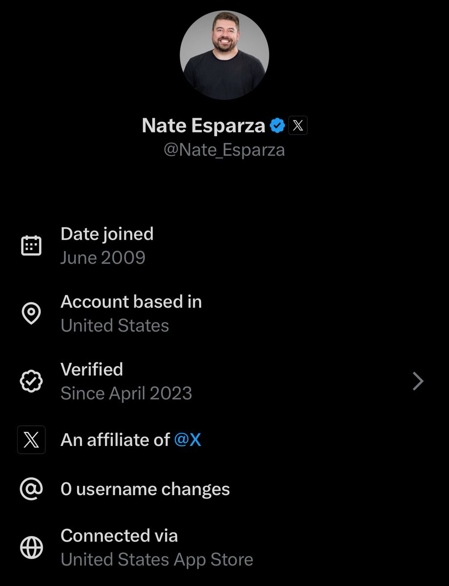 Nate Esparza tweet media