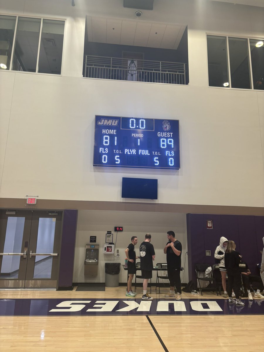 Season opening win for <a href="/HokiesWBB/">Virginia Tech Women's Basketball</a> managers/staff against JMU, 89-81.

• Jackson Li — 27 points, 10 rebs
• Ethan Hildebrand — 20 points, 10 rebs
• Michael Romney — 16 points, 5 rebs
• Jerod McCullen — 11 points, 5 rebs
• Caleb Trojanowski — 9 points, 5 rebs 

#Hokies 🦃🏀