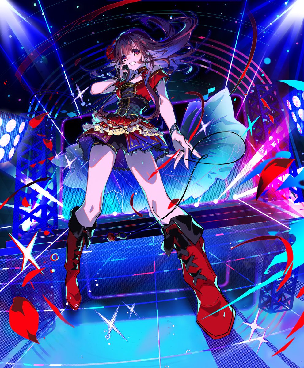 この度ホネピンク様(@ honepink )に素敵なイラストを描いていただき