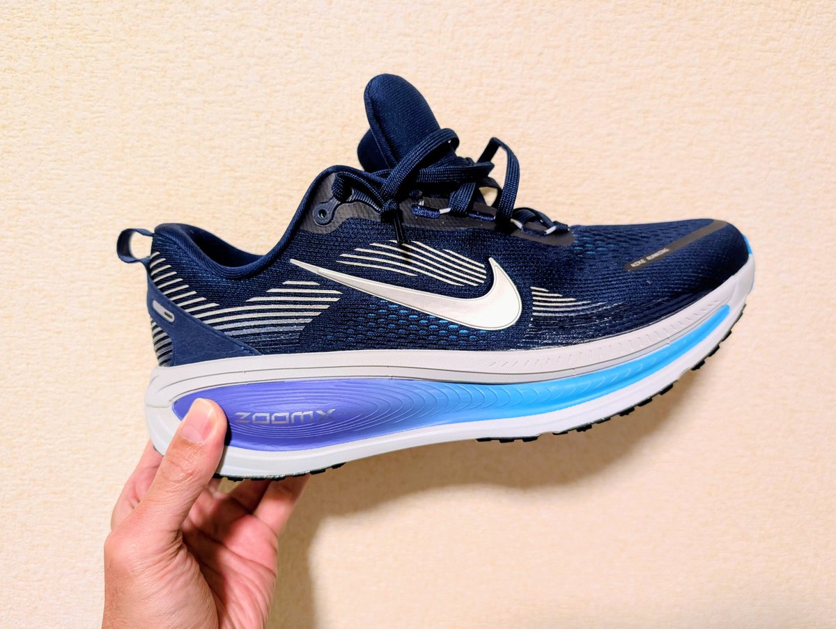 嫁さんからの、
すこし遅めの誕生日プレゼント🎁
(ありがたい🙏ありがたい🤤)

ジョグシューなんて、
なんぼあってもいいですからね👟👟👟

思ってたより「硬め」かも…🤔💭？
明日から履いてみるぅぅぅ⤴⤴⤴