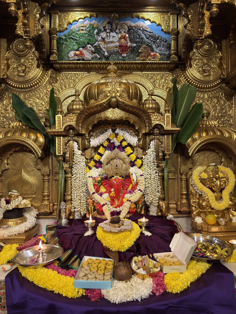 SVTMumbai's tweet image. 🙏 गणपती  बाप्पा मोरया 🌺मंगलमूर्ती मोरया 🙏२३/११/२०२५
🙏Ganapati Bappa Moraya 🌺 Mangalmurti Moraya  🙏23/11/2025