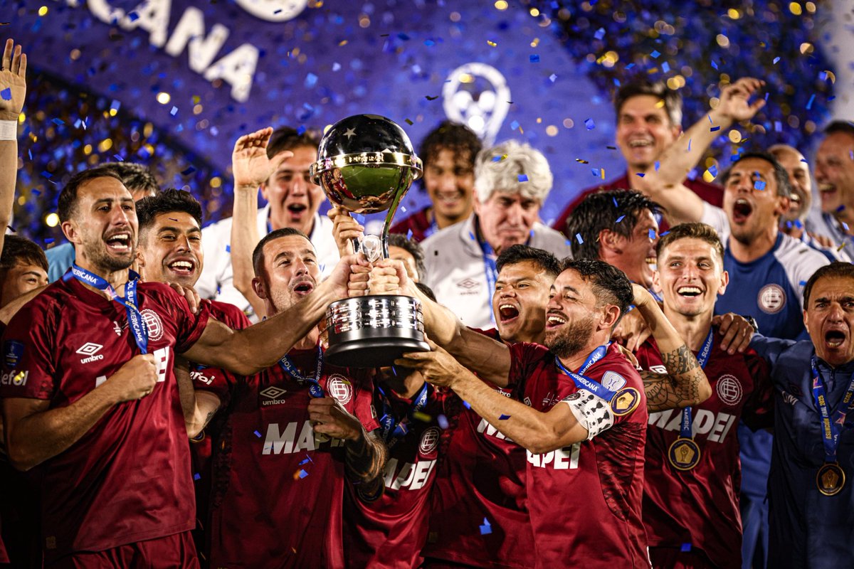 ¡#LaGranConquista ⭐ es para Lanús (<a href="/clublanus/">Club Lanús</a>)!

En una nueva definición de la CONMEBOL <a href="/Sudamericana/">CONMEBOL Sudamericana</a>, el Granate se llevó el título y yo, feliz de haber sido nuevamente parte de la historia del fútbol sudamericano.

¡Felicitaciones, campeones! 🏆