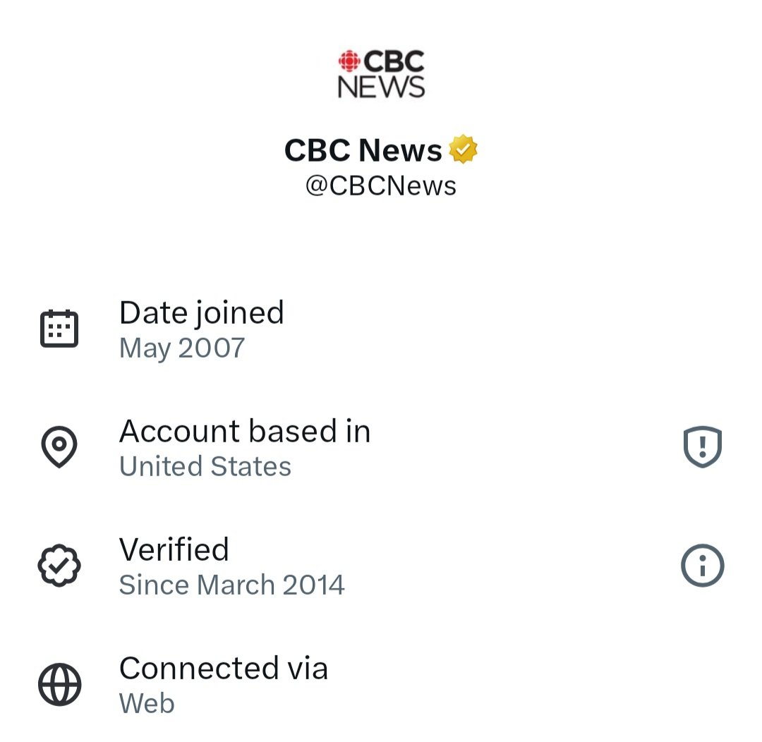 #REPORT: Several X accounts associated with the CBC, as well as the official accounts of the Liberal Party and the NDP, have been revealed to be run out of the United States after the platform began displaying geographic data on profiles.
