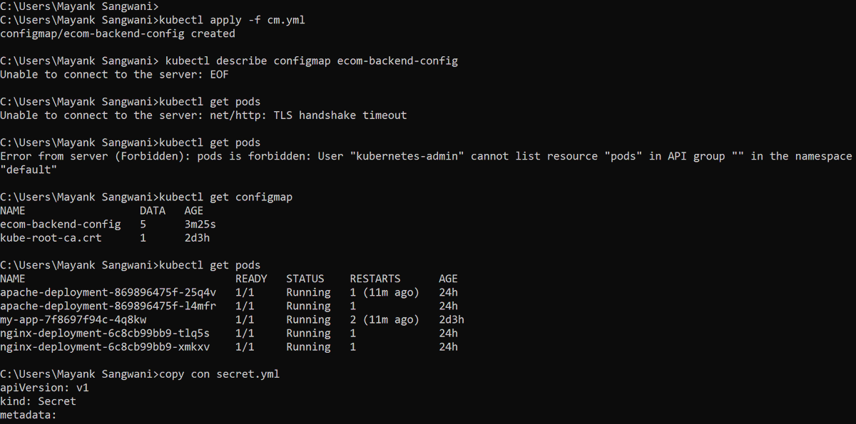🚀 Day 16 | Java Full Stack Development Journey
-&gt;ConfigMaps
-&gt;Secrets
-&gt;Ingress + NGINX Controller
-&gt;Routing to ingress controller
-&gt;Adding Https Using Cert-manager
#Java #SpringBoot #Kubernetes #DevOps #NGINX #ConfigMap #Secrets #CloudNative #FullStackDeveloper #100DaysOfCode