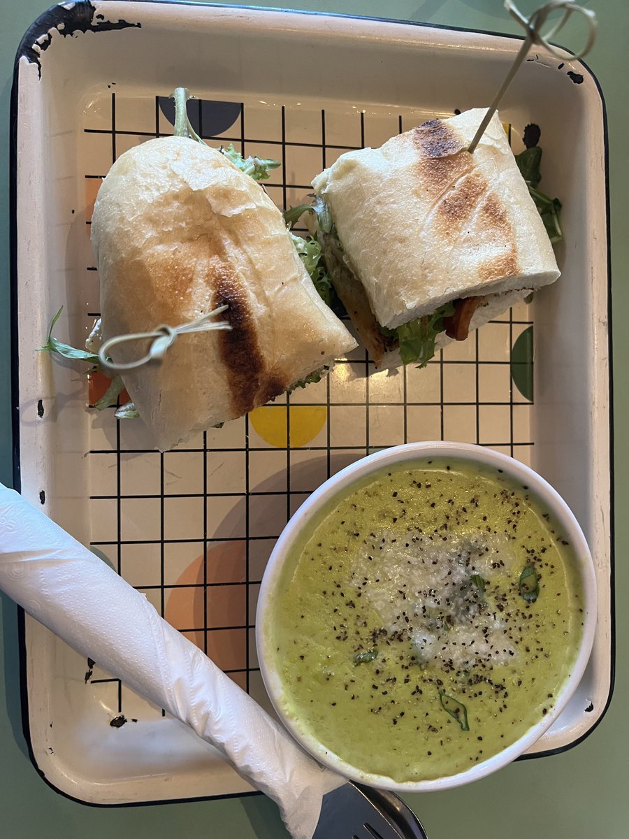 sandwich and soup today