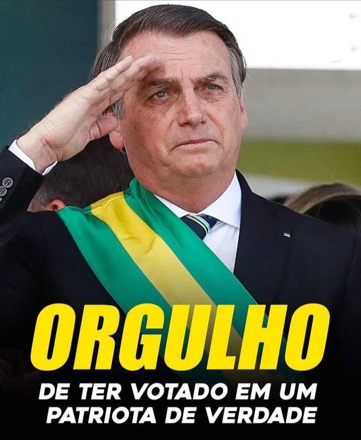 SEMPRE CONTIGO, MEU PRESIDENTE AMADO, ATÉ SEMPRE!
<a href="/jairbolsonaro/">Jair M. Bolsonaro</a>
#FreeBolsonaro 
#BolsonaroFree 
#BolsonaroPresoPolitico