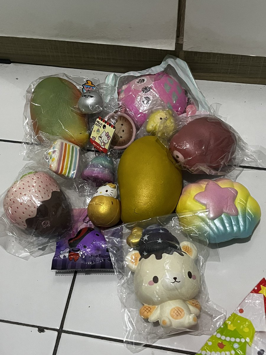 wts/wtt squishy cc punimaru hk dll dm for price all under 100k!!