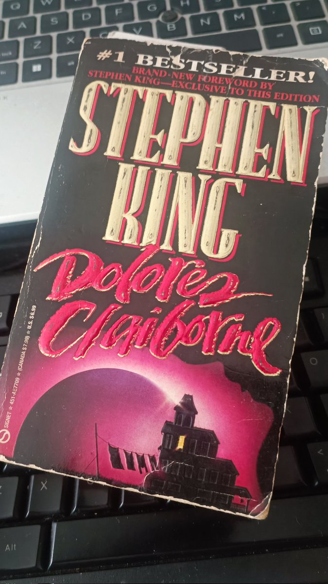 Aeron0704's tweet image. &quot;Sometimes you have to be a high riding bitch to survive&quot;

Book for this month...

#stephenking 
#bookchallenge