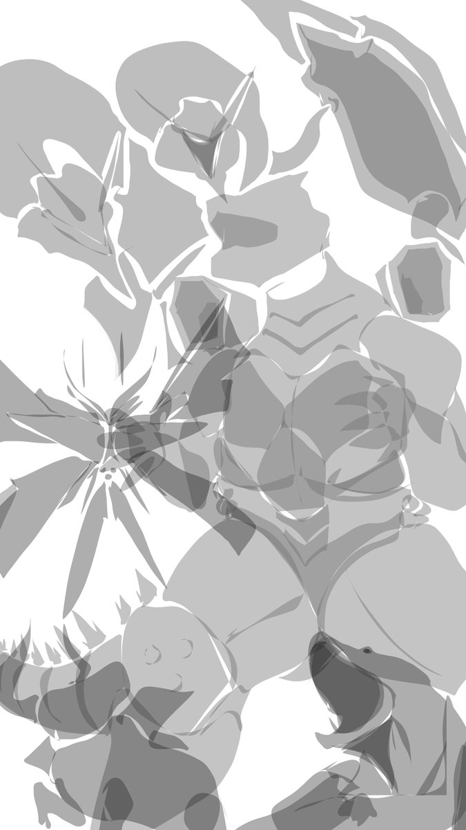 modrawsstuff's tweet image. new crossover wip #NIKKEfanart 

bounus points if u know the movie poster