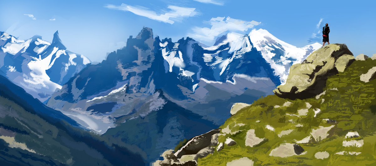 kayluuh_0's tweet image. Study👍
#artistsontwitter #visdev #visualdevelopment