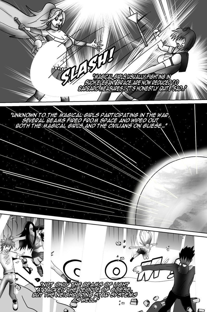 PrimeStarComics's tweet image. Another look at the Starlette manga that I was working on!
#artmoots #indiecomics #magicalgirl