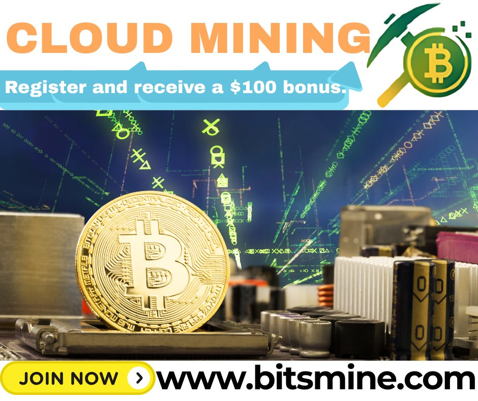 Bitsmineoffice's tweet image. 💎 Free Cloud Mining Experience
BitsMine gives beginners a free way to mine Bitcoin at bitsmine.com

Key Highlights
• Free for beginners
• Easy interface
• Secure and profitable

➡️ Visit: 
#CloudMiningFree #Bitcoin #Crypto #MiningApp